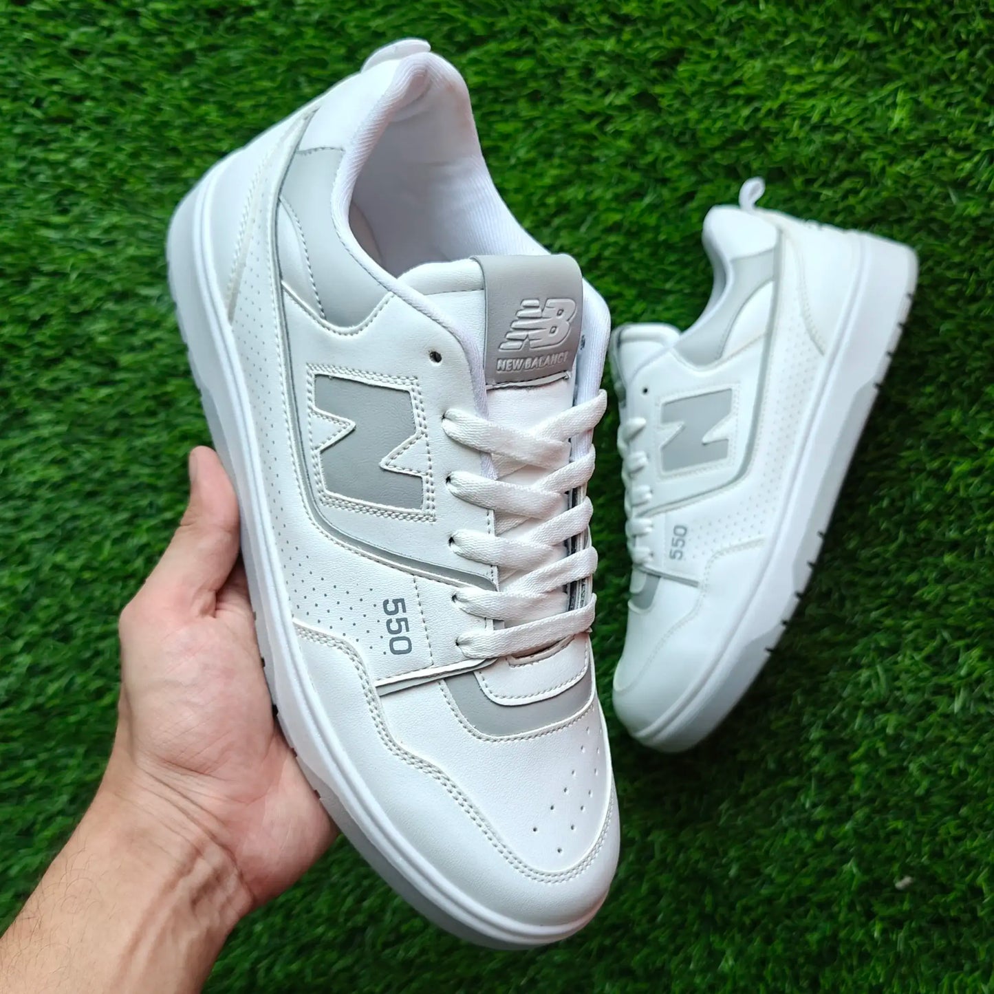 NB Grey/White