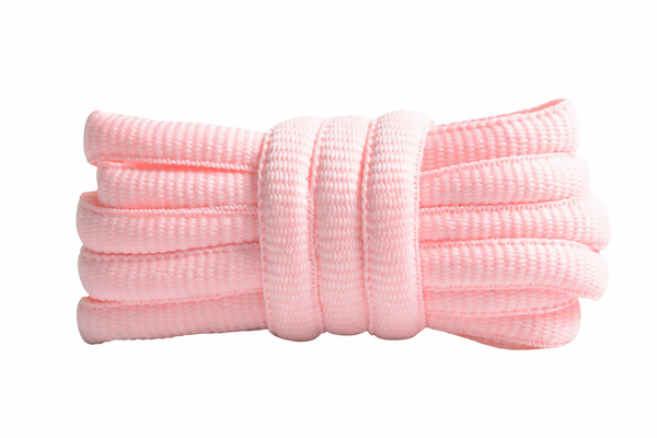 Lace Oval Pink 140cm