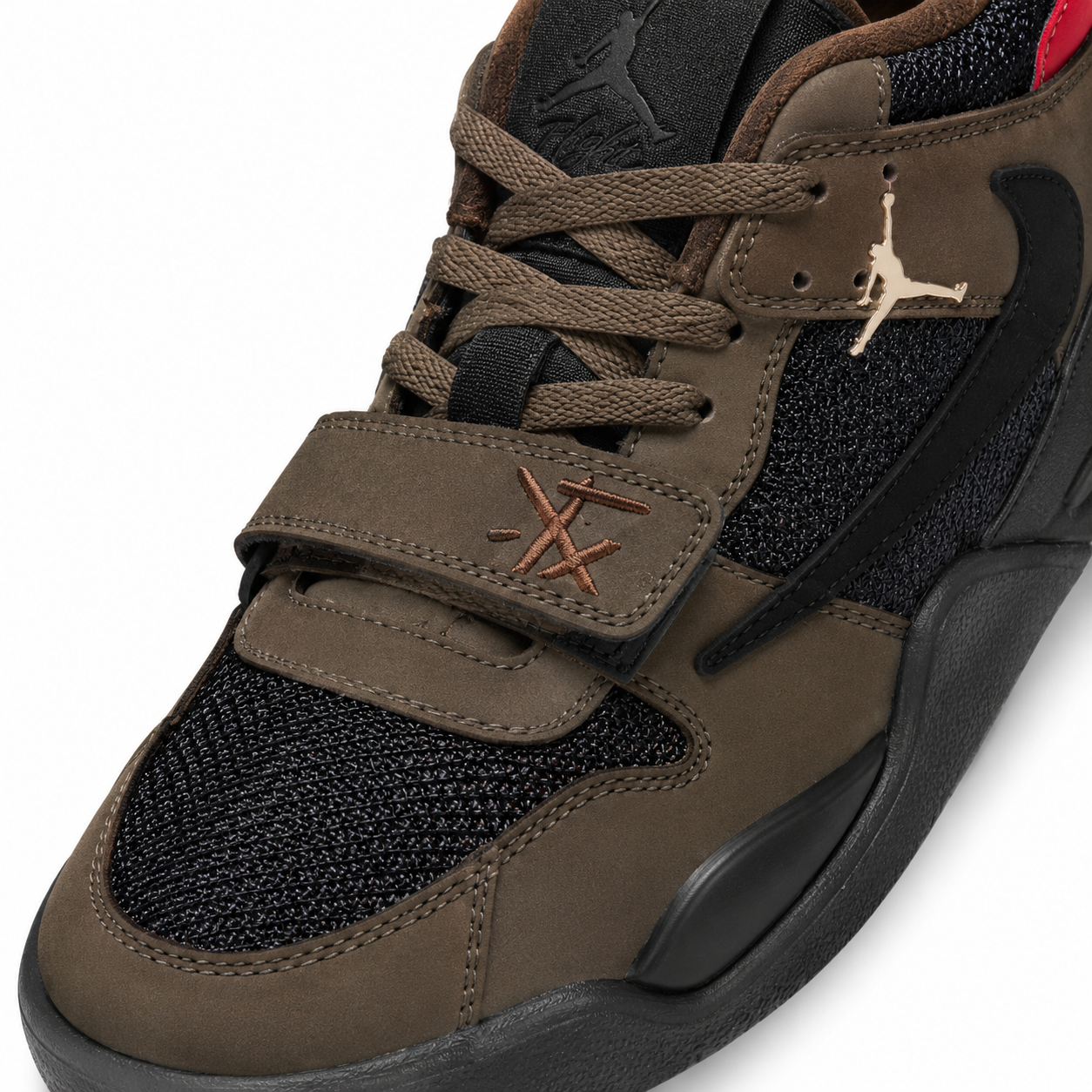 Travis Scott Jumpman Jack Mocha Red