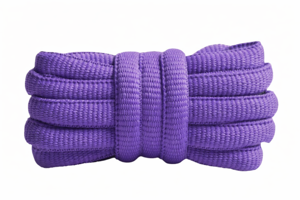 Lace Oval Purple 140cm