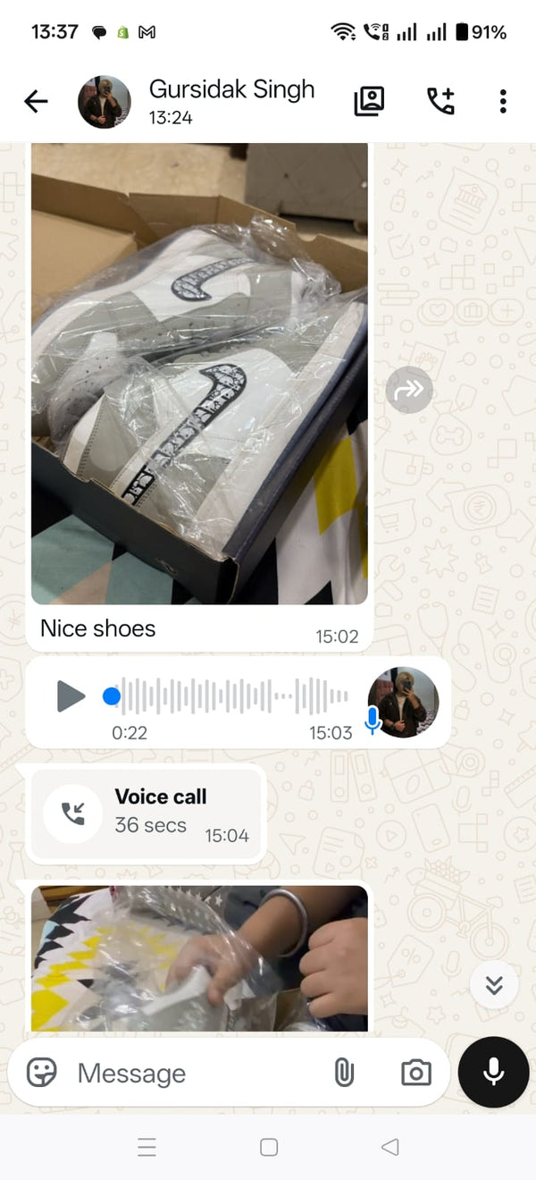 Customer review screenshot