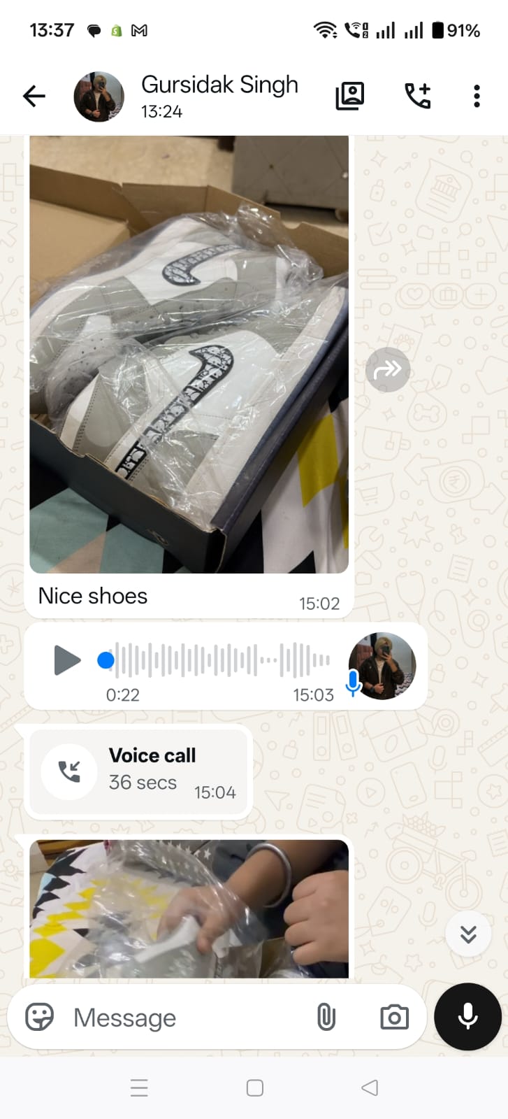 Customer review screenshot