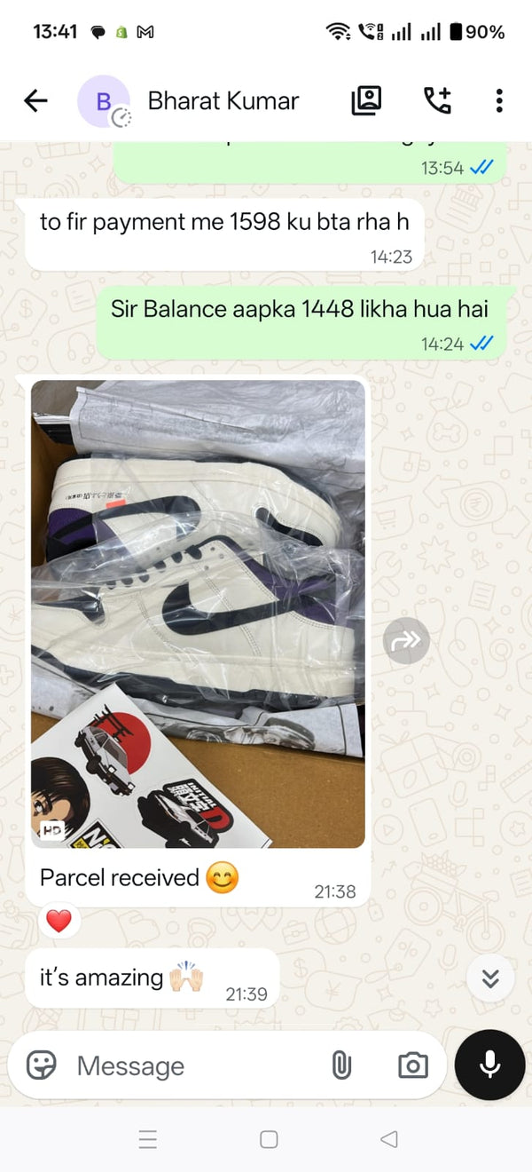 Customer review screenshot