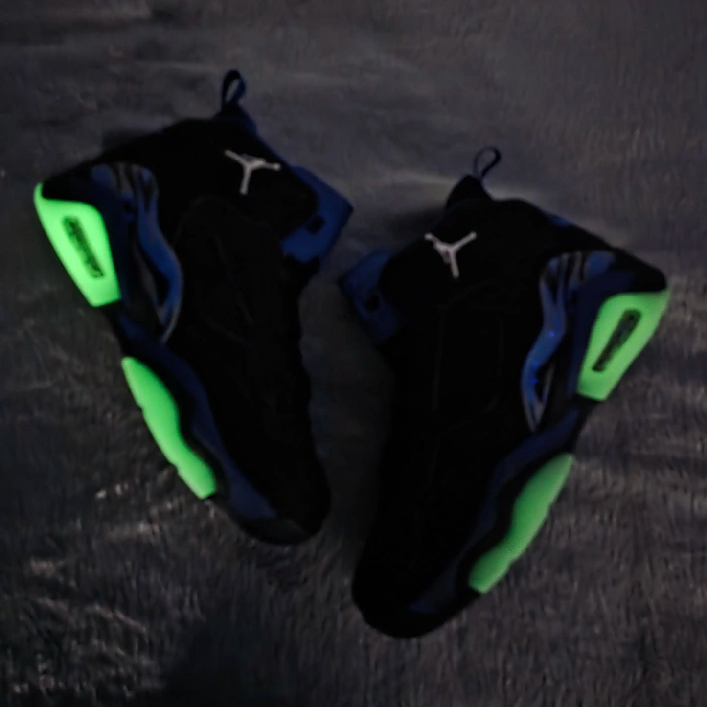 Jumpman MVP Black/Blue (Radium Sole)